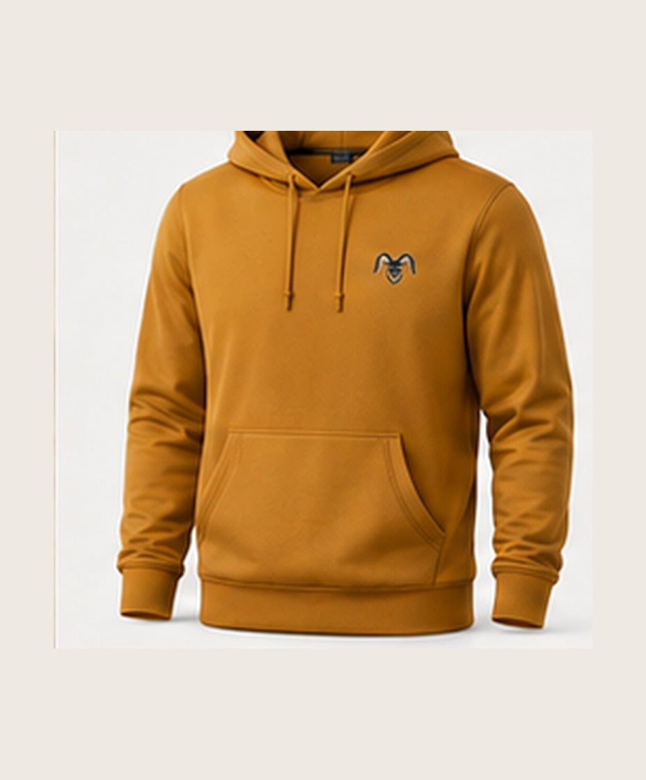 Cubs Performance Hoodie in Summit Orange, front view